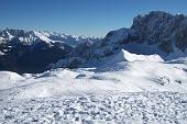 Scialpinistica da Colere allo Chalet dell'aquila (2200 m.) sabato 23 gennaio 2010 -  FOTOGALLERY